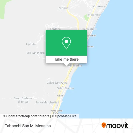 Tabacchi San M map