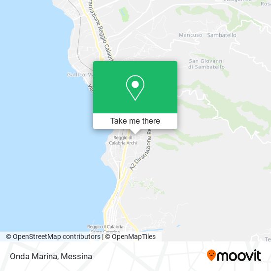 Onda Marina map