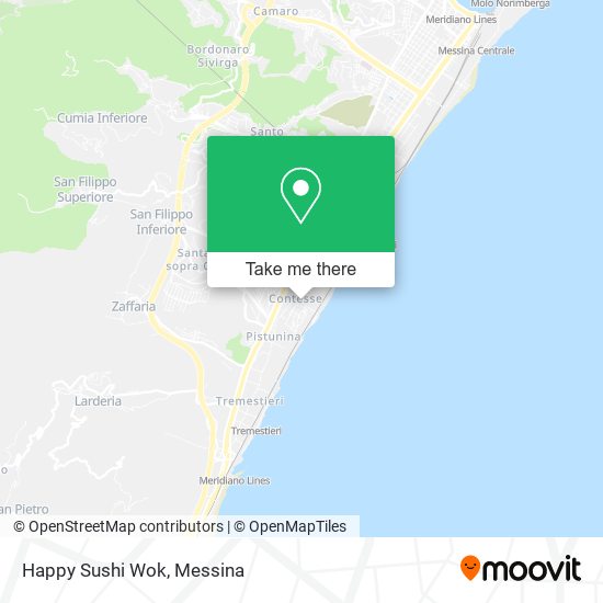 Happy Sushi Wok map