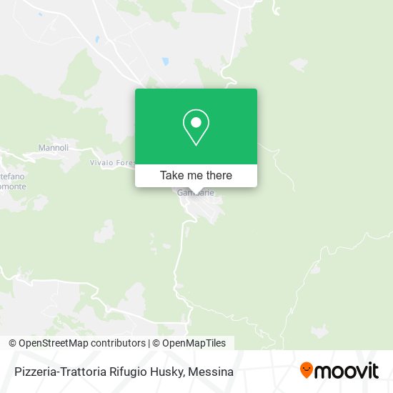 Pizzeria-Trattoria Rifugio Husky map