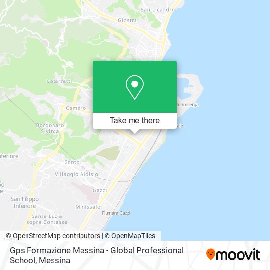 Gps Formazione Messina - Global Professional School map