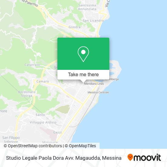 Studio Legale Paola Dora Avv. Magaudda map