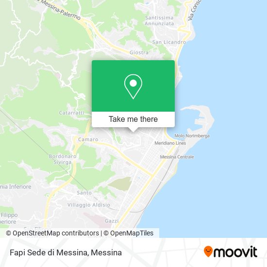 Fapi Sede di Messina map