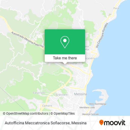 Autofficina Meccatronica Sofiacorse map