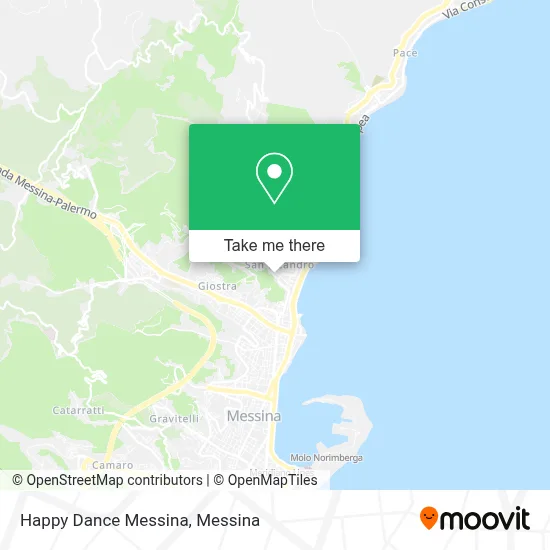 Happy Dance Messina map