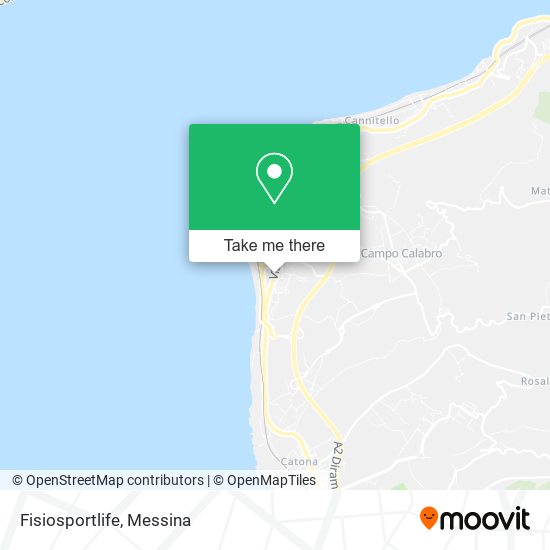 Fisiosportlife map