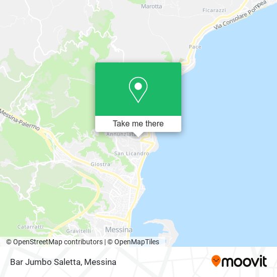 Bar Jumbo Saletta map
