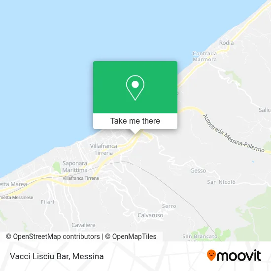 Vacci Lisciu Bar map