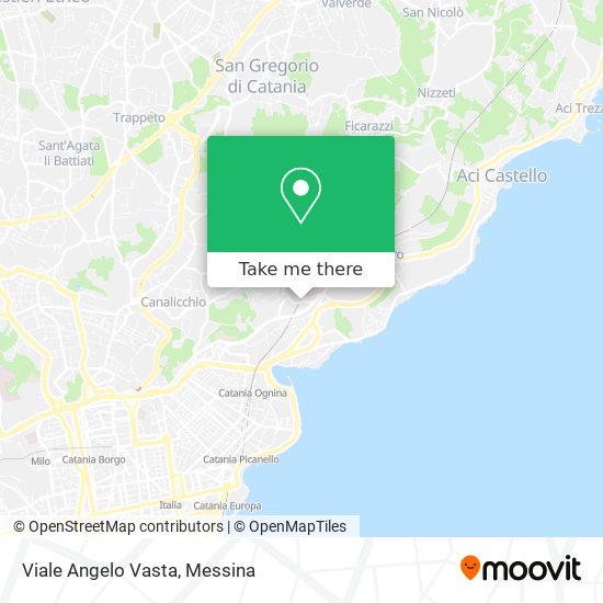 Viale Angelo Vasta map