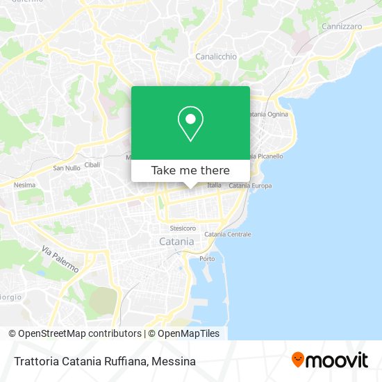 Trattoria Catania Ruffiana map
