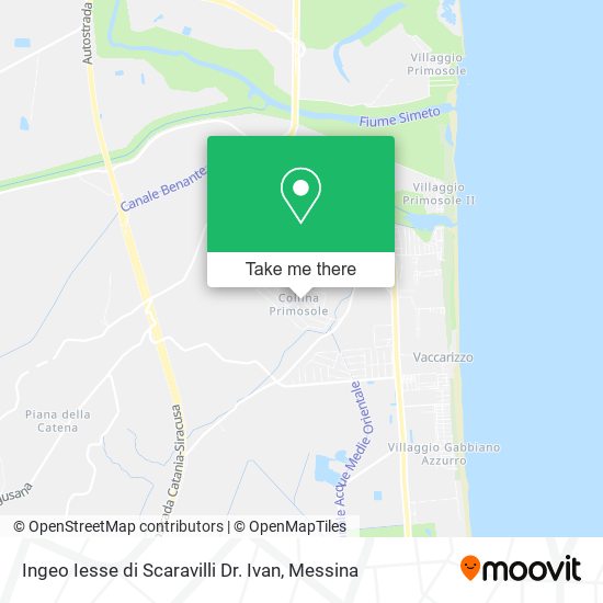 Ingeo Iesse di Scaravilli Dr. Ivan map