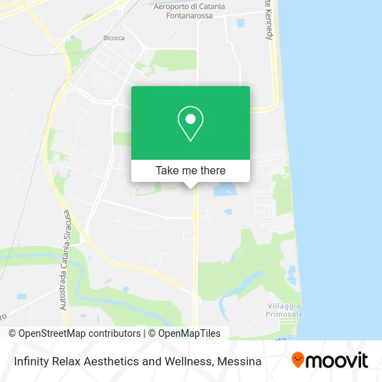 Infinity Relax Aesthetics and Wellness map