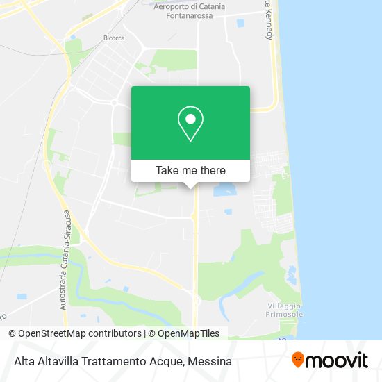 Alta Altavilla Trattamento Acque map