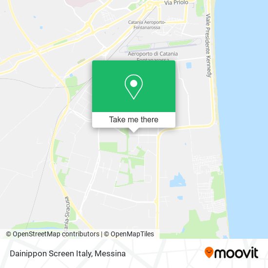 Dainippon Screen Italy map