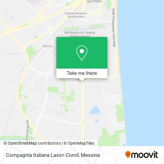 Compagnia Italiana Lavori Comil map