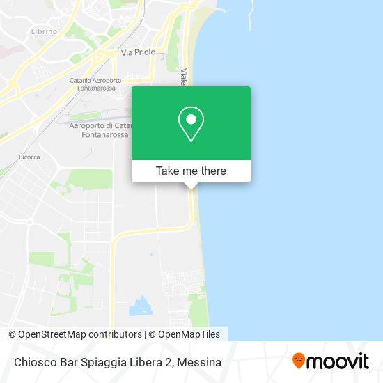 Chiosco Bar Spiaggia Libera 2 map