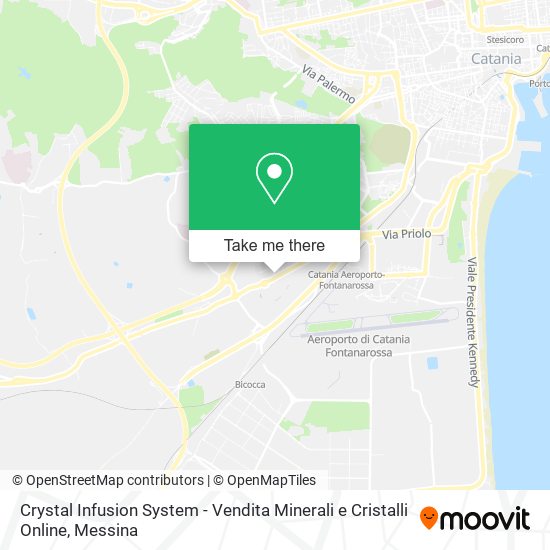 Crystal Infusion System - Vendita Minerali e Cristalli Online map