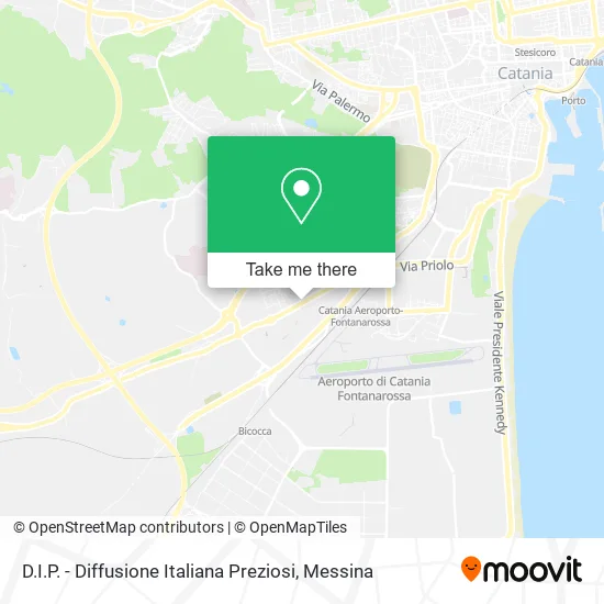 D.I.P. - Diffusione Italiana Preziosi map