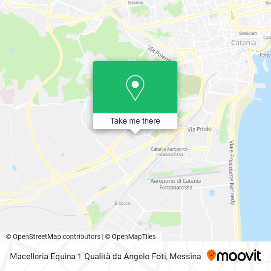 Macelleria Equina 1 Qualità da Angelo Foti map