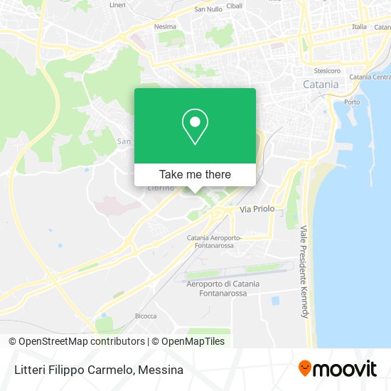 Litteri Filippo Carmelo map