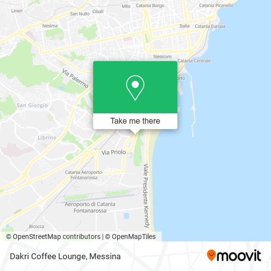 Dakri Coffee Lounge map