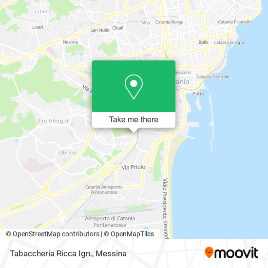 Tabaccheria Ricca Ign. map