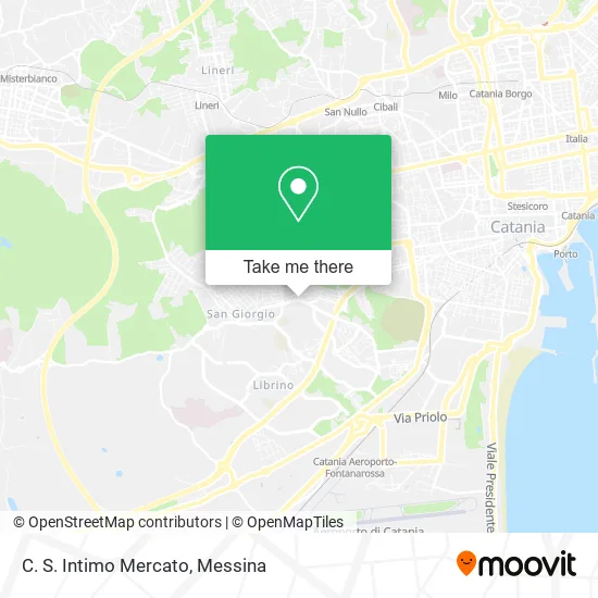 C. S. Intimo Mercato map