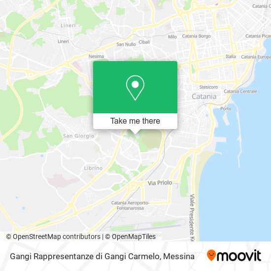 Gangi Rappresentanze di Gangi Carmelo map