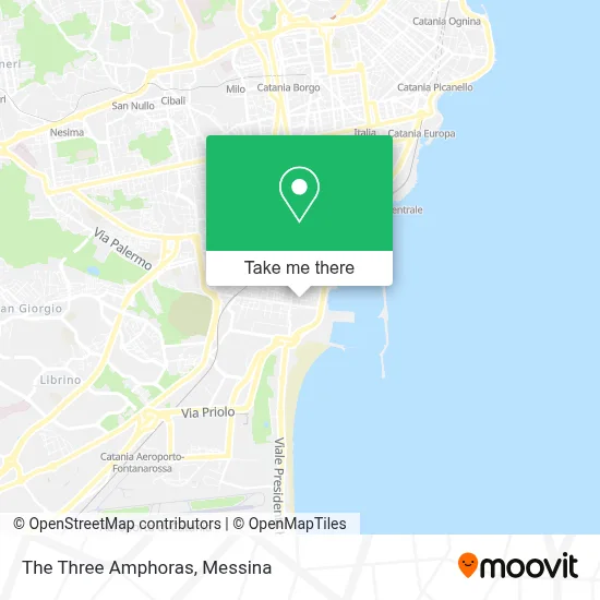 The Three Amphoras map