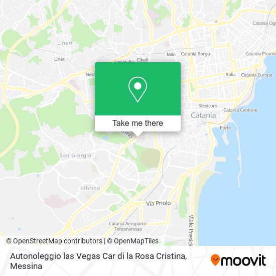 Autonoleggio las Vegas Car di la Rosa Cristina map