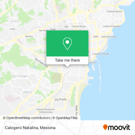 Calogero Natalina map