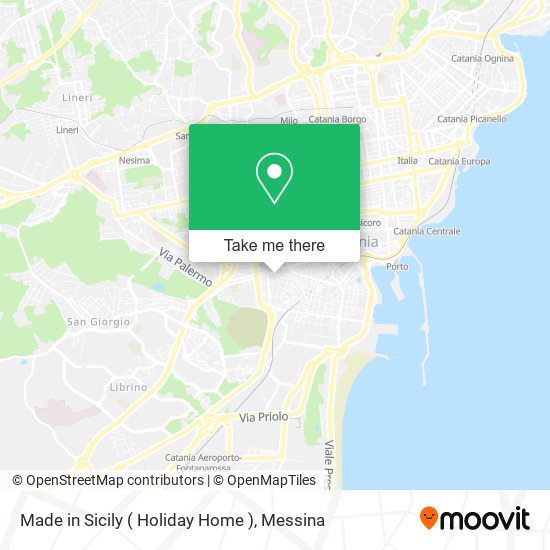 Made in Sicily ( Holiday Home ) map