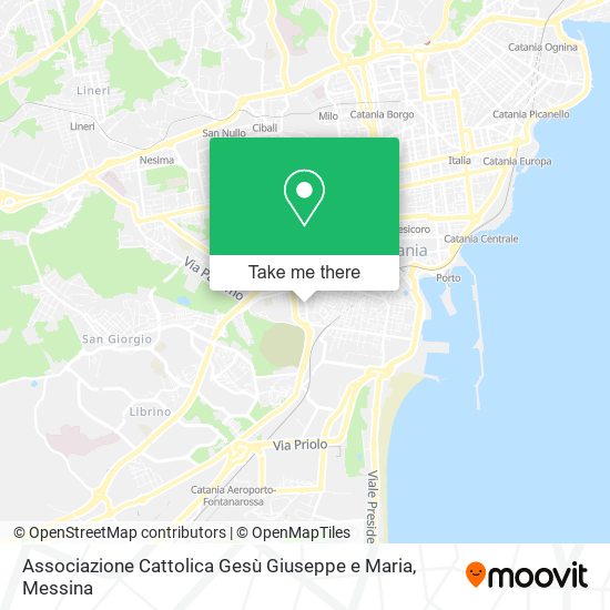 Associazione Cattolica Gesù Giuseppe e Maria map
