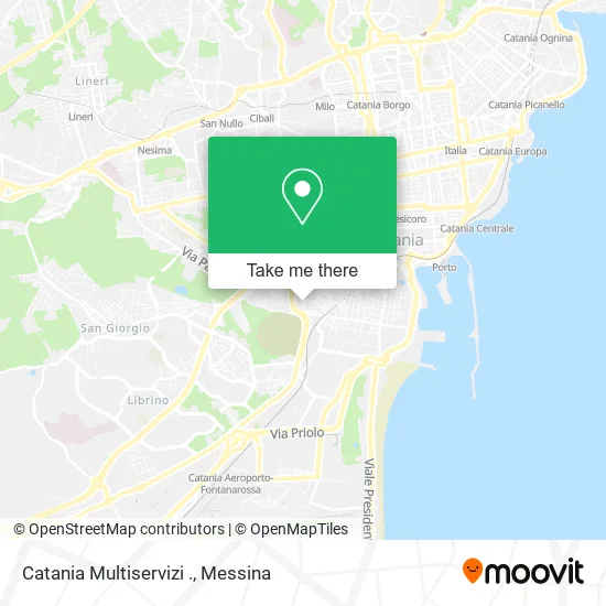 Catania Multiservizi map