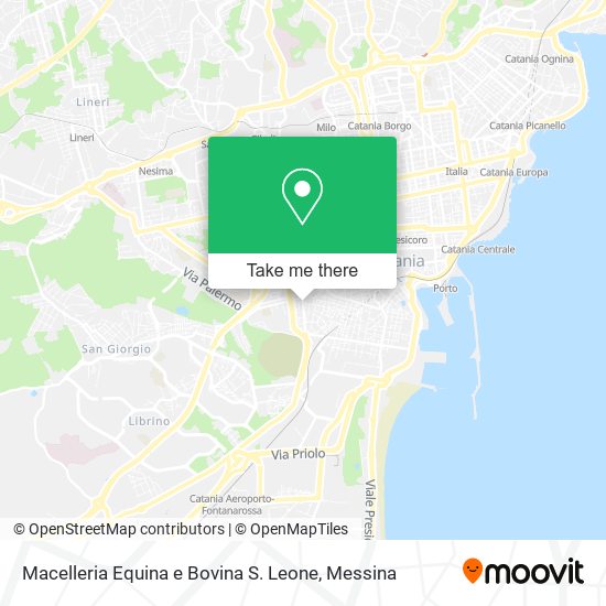 Macelleria Equina e Bovina S. Leone map