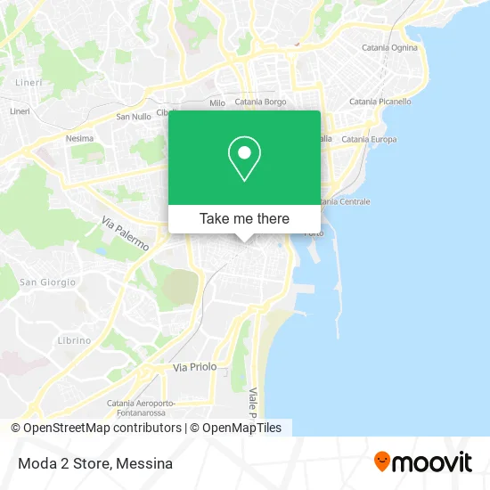Moda 2 Store map