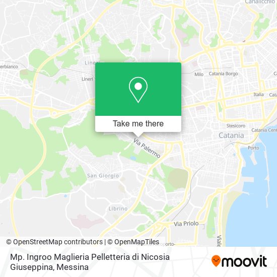Mp. Ingroo Maglieria Pelletteria di Nicosia Giuseppina map