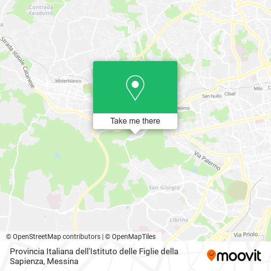 Provincia Italiana dell'Istituto delle Figlie della Sapienza map