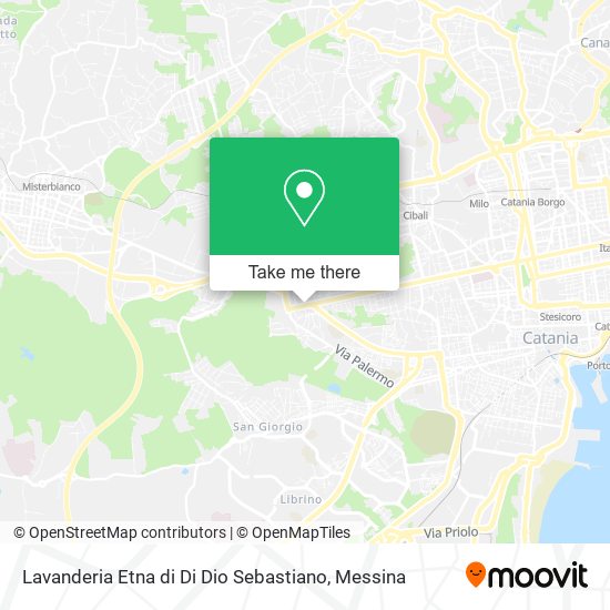 Lavanderia Etna di Di Dio Sebastiano map