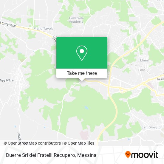 Duerre Srl dei Fratelli Recupero map