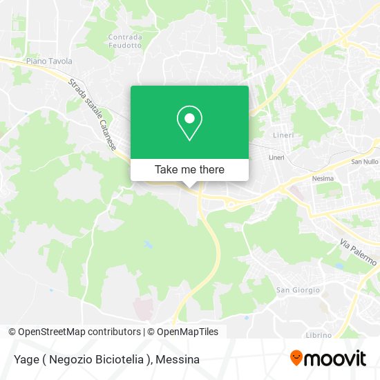 Yage ( Negozio Biciotelia ) map