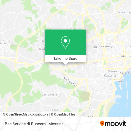 Bsc Service by Buscem map