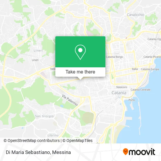 Di Maria Sebastiano map