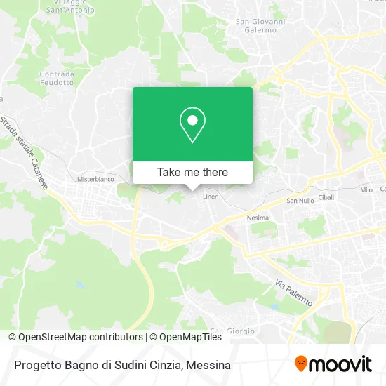 Progetto Bagno di Sudini Cinzia map