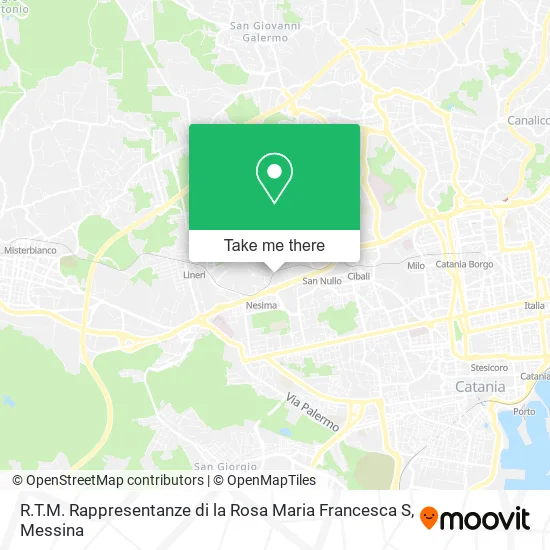 R.T.M. Representations of La Rosa Maria Francesca S map