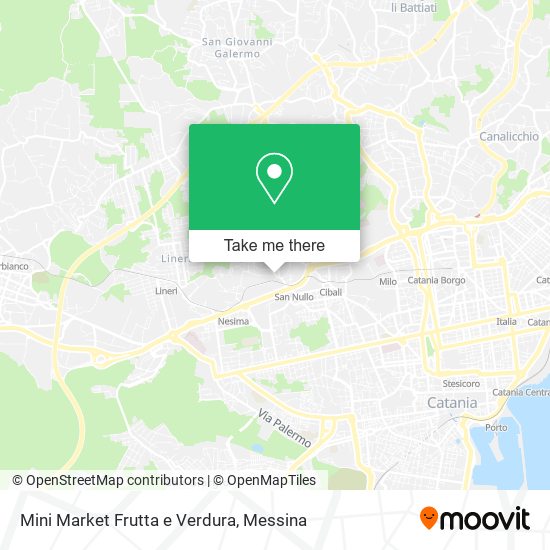 Mini Market Frutta e Verdura map
