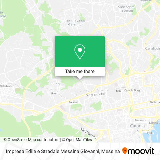 Impresa Edile e Stradale Messina Giovanni map