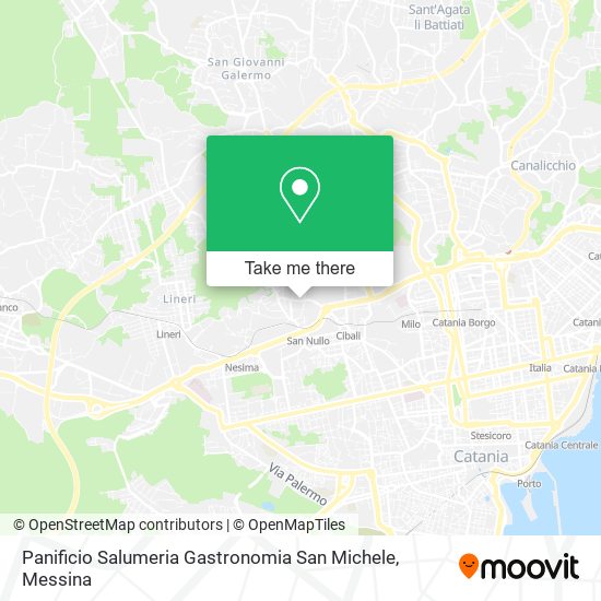 Panificio Salumeria Gastronomia San Michele map