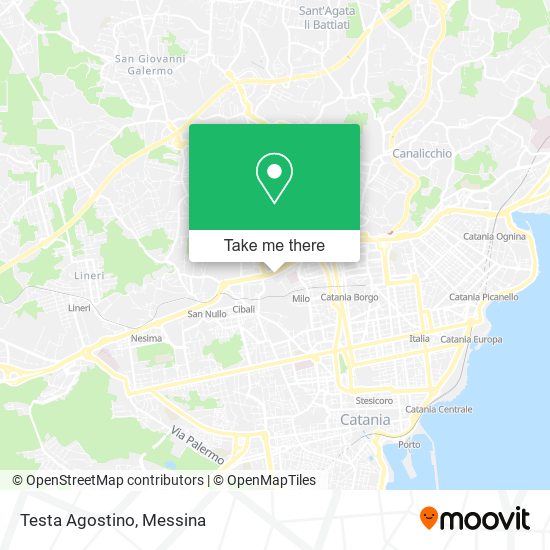 Testa Agostino map