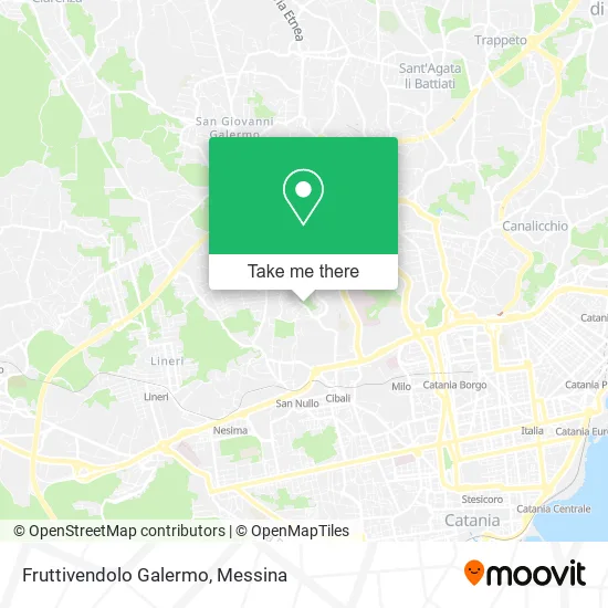 Fruttivendolo Galermo map